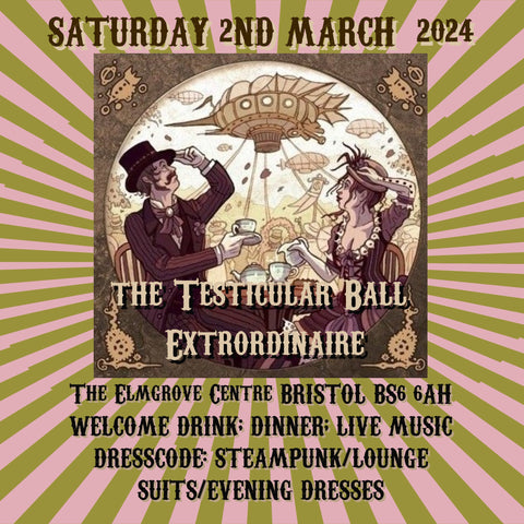 TICKETS - THE TESTICULAR BALL EXTRAORDINAIRE TABLE OF 8 TICKET