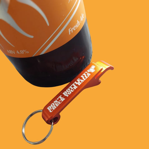 Bottle opener keyring